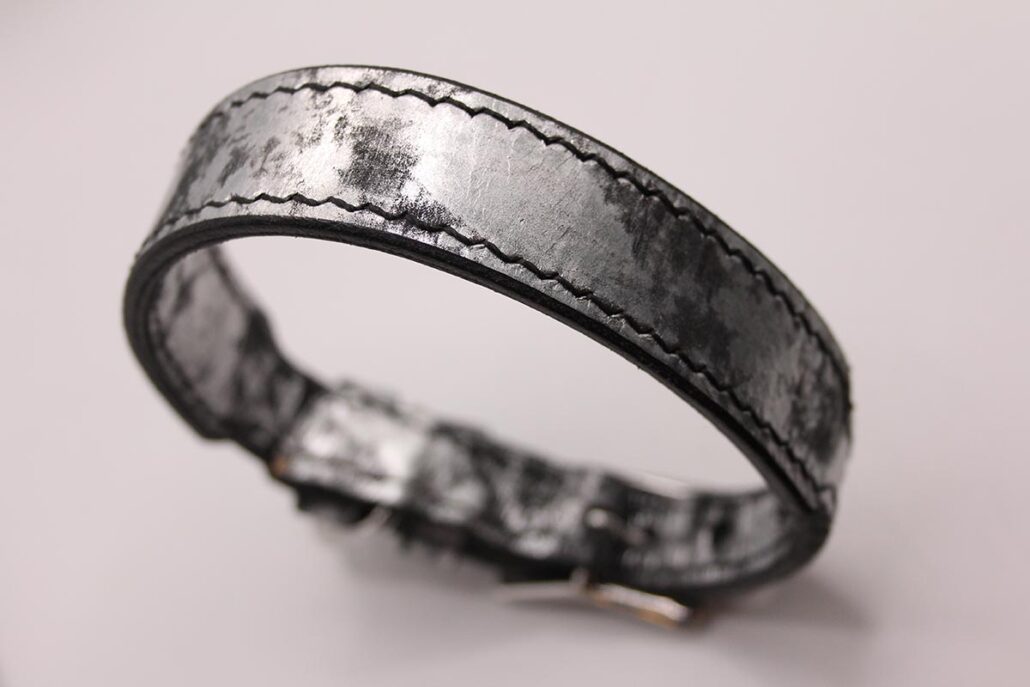 Premiumleder-Halsband 'Mercurio'