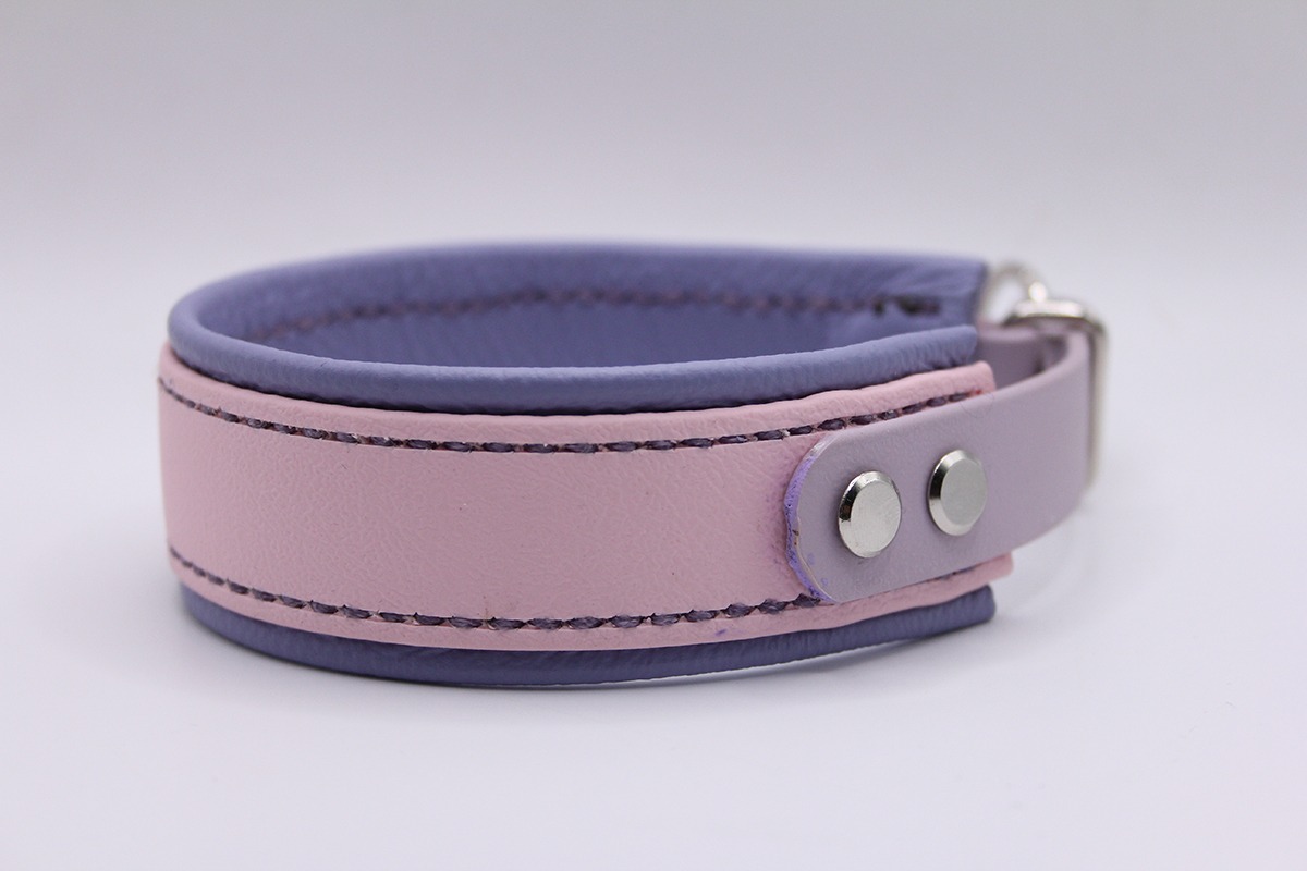 Biothane®-Halsband 'Lighthide' – mit Nappaleder – weich, robust & individuell