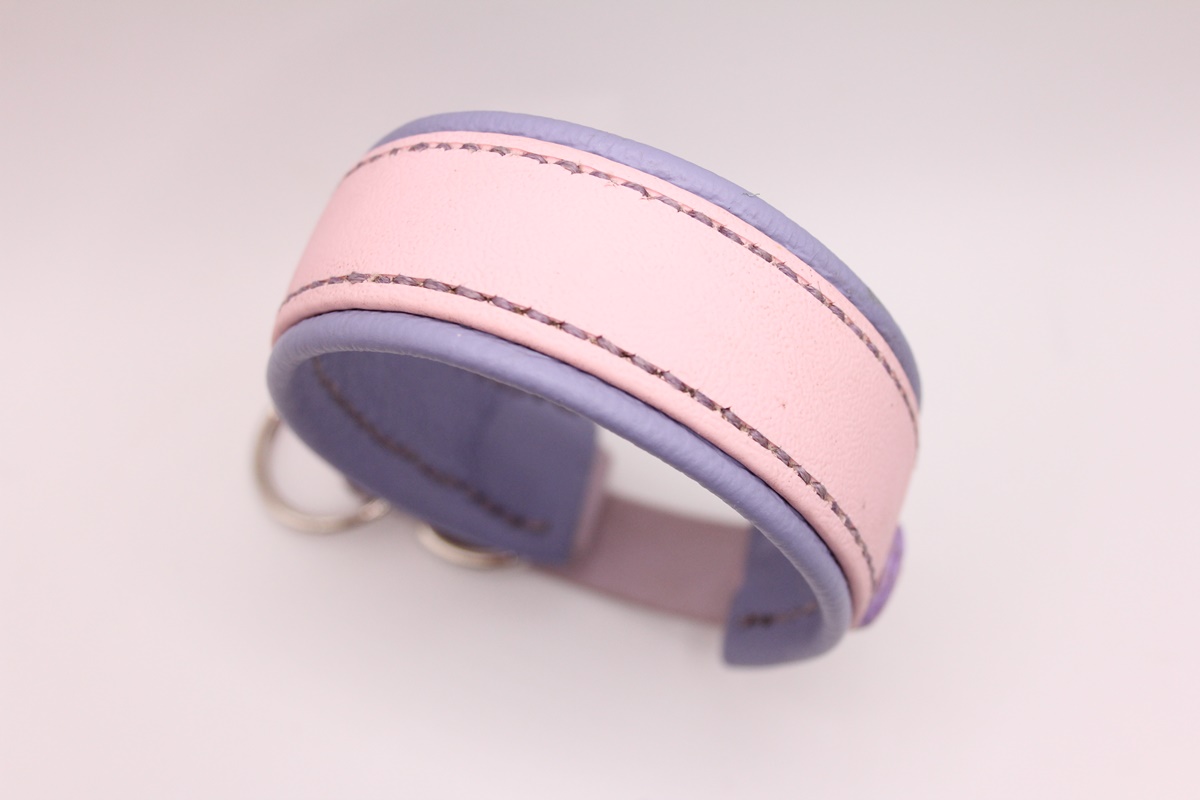 Biothane®-Halsband 'Lighthide' – mit Nappaleder – weich, robust & individuell