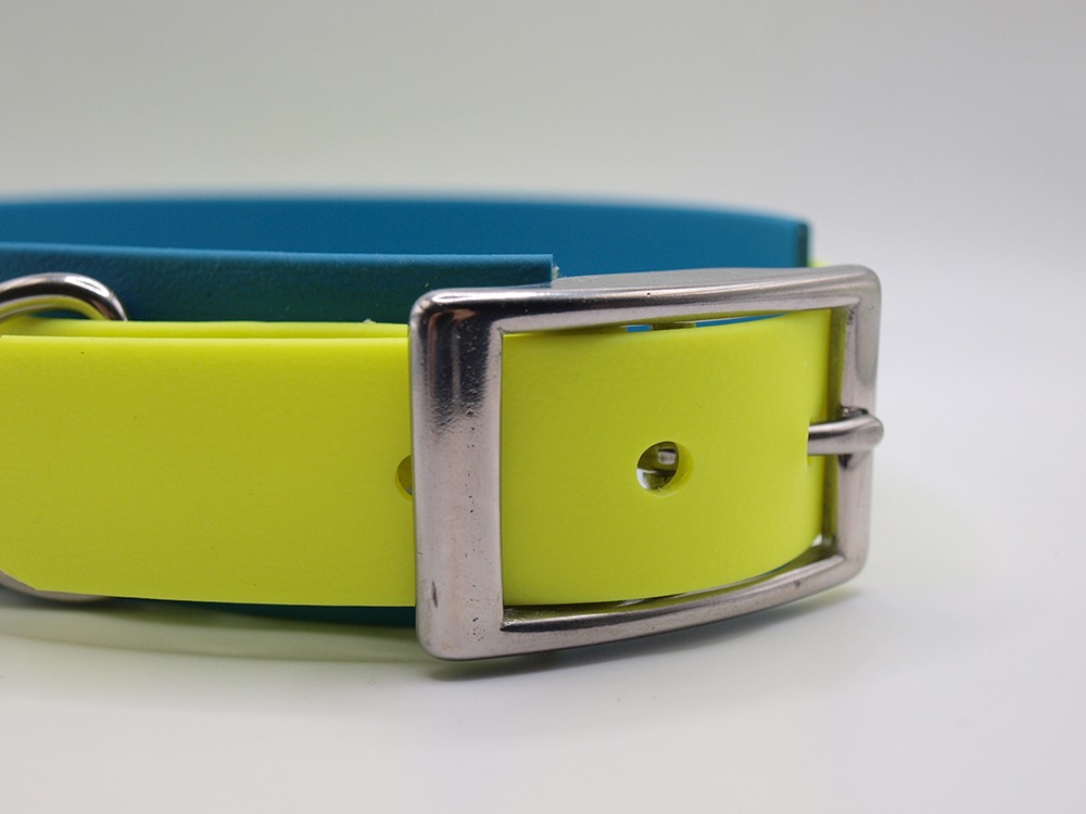 Biothane®-Halsband 'Hidden Hue' – Zweifarbig, mit Unterlegung