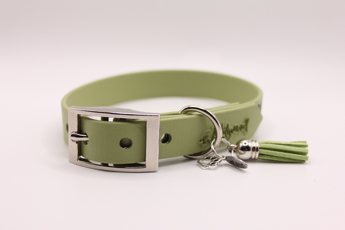 Biothane®-Halsband ‚Ich wedle, also bin ich‘ – Signature Edition – mit Augenzwinkern3