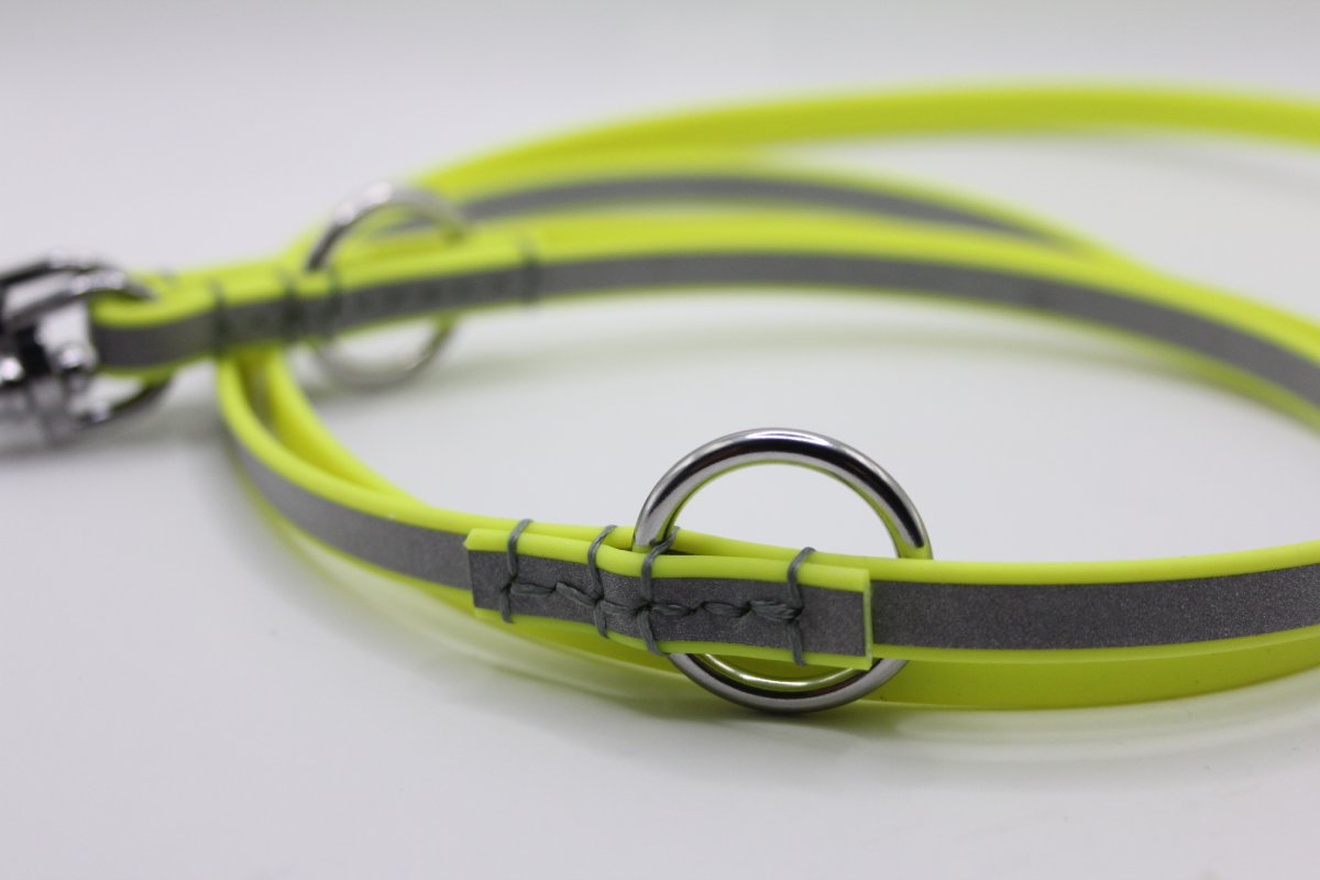 Biothane® Leine 'Blinkkies Mini' – verstellbar, reflektierend, wasserfest
