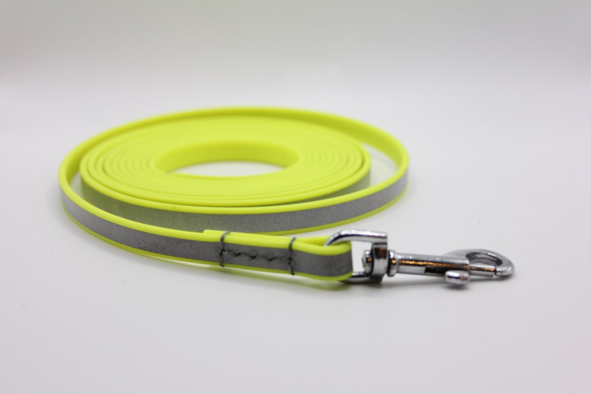 Biothane® Schleppleine 'Blinktrail Mini' – reflektierend, ultraleicht, ideal für kleine Hunde